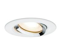 Nova Downlight empotrable LED redondo Nova Plus (35 W, Ø x Al: 9,3 x 4,5 cm, Blanco / Cromo)