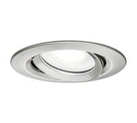 Nova Downlight empotrable LED redondo Nova Plus regulable (6 W, Ø x Al: 9,3 x 9,3 cm, Color de luz: Blanco neutro, 1 ud., Con bombillas, Hierro...