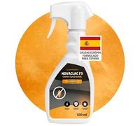 NOVACLAC F3 Mata Cucarachas - 500 ml Spray Insecticida Profesional - Elimina cucarachas al instante - Protección duradera frente a nuevas infestaciones - Uso interior y exterior - Calidad europea