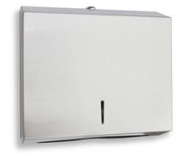 Novaservis - Dispensador de toallas de papel de pared, acero inoxidable 69089,4