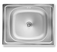 Novaservis - Fregadero 40x50 cm, acero inoxidable DR40/50A