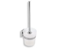 Novaservis Metalia 12 - Escobilla de WC, vidrio/cromo 0233,0