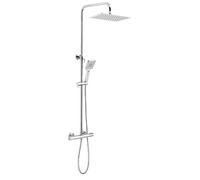 Novaservis Metalia 54 - Conjunto de ducha con termostato, 30x20 cm, 3 chorros, cromo SET034/TER,0