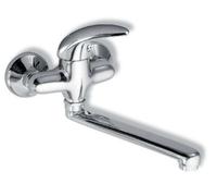 Novaservis Metalia 55 - Mezclador de fregadero 10 cm, cromado 55077,0