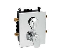 Novaservis Metalia 57 - Grifo termostático empotrado para 2 dispositivos con cuerpo, cromo BOX57052RT,0