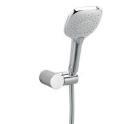 Novaservis Metalia 58 - Conjunto de cabezal de ducha, soporte y manguera, cromo MINI201,0