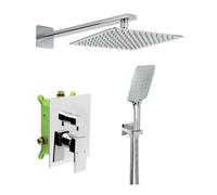 Novaservis Nobless Edge - Conjunto de grifo empotrado y accesorios de ducha, cromo SADA36051R,0