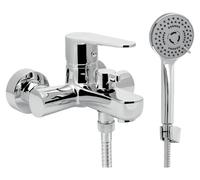 Novaservis Titania Fresh: Grifo de lavabo con accesorios, distancia entre centros de 100 mm, cromo, modelo 96025.0E