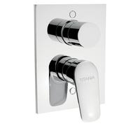 Novaservis Titania Pure: Batería empotrada, con cuerpo, cromo, modelo 90350R,0