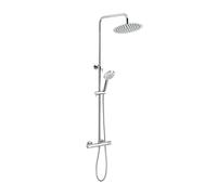 Novaservis Titania Pure - Conjunto de ducha con termostato, diámetro 25 cm, cromo SET032/TER,0