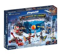 Playmobil Calendario de Adviento Novelmore Batalla en la Nieve Multicolor Niños (71346)