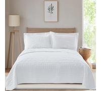 NOVOTEXTIL Colcha Boutí Cama 180 (260x260) Termosellada Ligera y Transpirable - Cubrecama Acolchado de Microfibra Suave y Transpirable para Verano y Entretiempo - 2 Fundas Almohada (50x70) (Nápoles)