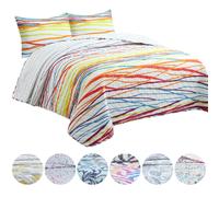 Novotextil Colcha Boutí Estampada Premium Tamaños 90 105 135 150 cm Relleno 100% Algodón 200gr/m² Ultra Transpirable Tejido Exterior AlgodónPoliéster de Alta Calidad Inclue Fundas de Almohada a Juego