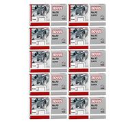 Novus 10 Pack de 10 grapas para B 10 FC, 10 FC Professional, 10 Professional, 100 EL, 10EL (10, 1000 paquetes | No. 10 super)