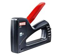 Novus grapadoras manuales J-11, trabaja con grapas de alambre fino de 4 a 8 mm, la sencilla grapadora de plástico ABS para el empleo ocasional en el jardín o en el hogar,