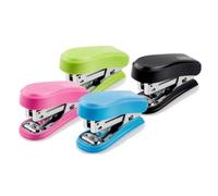 Novus pack de 12 mini grapadoras compactas - hasta 12 hojas - grapado
