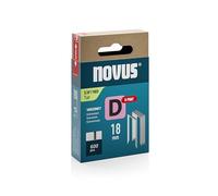 Novus Tools 042-0794 - Pinza de alambre plano D tipo 53F, gris, 18 mm