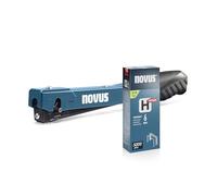 NOVUS TOOLS Grapadora de martillo J-022 con 5000 grapas │ Grapadora ligera y robusta, totalmente metálica, con mango suave y sistema de carga rápida │ Para grapas de alambre fino tipo 37 de 4-6 mm
