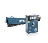 NOVUS TOOLS Grapadora de martillo J-033 con 5000 grapas │ Grapadora de metal macizo con mango suave y sistema de carga rápida │ Para grapas de alambre plano tipo 11 de 6-10 mm