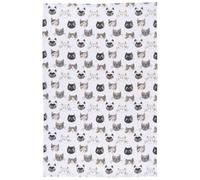 Now Designs Toalla de Cocina de algodón, Estampado de Gatos, 1 Unidad