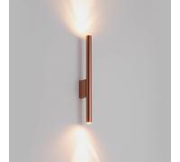 Nowodvorski Lighting Aplique de pared Laser, color cobre, metal, 40 cm de alto, G9
