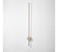 Nowodvorski Lighting Aplique de pared LED Orla M, arena, aluminio, altura 97 cm
