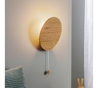 Nowodvorski Lighting Aplique de pared Minimal de madera de roble