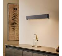 Nowodvorski Lighting Aplique de pared Straight S, 62 cm, negro