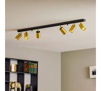 Nowodvorski Lighting Downlight Eye Spot 6 luces, negro/latón