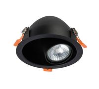 Nowodvorski Lighting Foco empotrable Dot, orientable, negro