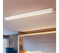 Nowodvorski Lighting Plafón Soft, 125 x 6 cm, blanca, aluminio, G13