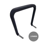 NOWY STYL Kit de 2 juegos de brazos fijos para sillas modelo ISO