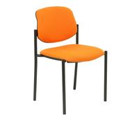 NOWY STYL Silla Styl tapizada en tejido Bali color naranja sin brazos