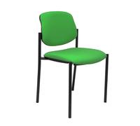 NOWY STYL Silla Styl tapizada en tela color verde sin brazos