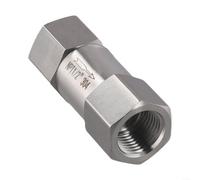NPT Válvula de retención de 1/2 pulgada para tuberías de petróleo y gas | Acero inoxidable 304, resistente a la corrosión, 1/4 pulgada NPT, prevención de reflujo, para construcción robusta