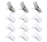 NQEUEPN 12uds Clips de Edredón para Interior Edredón, Sujeción Fuerte Sujetadores Manta Espuma Metal Clips Acolchados para Funda Nórdica Evitan Que se Desplacen Accesorios de Ropa de Cama