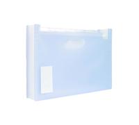 NQT Carpeta Clasificadora Acordeón Extensible Impermeable con 13 Bolsillo Material Polipropileno - Portable gran Capacidad - Organizador de Documentos Azul