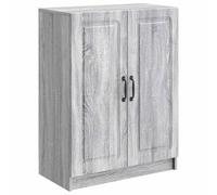 Nqyjm Aparador Sonoma gris 66 x 34,5 x 87 cm de madera moderna para salón, dormitorio, pasillo