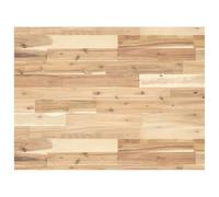 Nqyjm Tablero de escritorio sin tratar, 100 x 60 x 4 cm, madera maciza de acacia, para proyectos de bricolaje y la sustitución de tableros de mesa