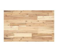 Nqyjm Tablero de escritorio sin tratar, 120 x 50 x 4 cm, madera maciza de acacia, para proyectos de bricolaje y la sustitución de tableros de mesa