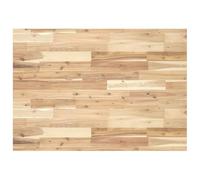 Nqyjm Tablero de escritorio sin tratar, 80 x 70 x 4 cm, madera maciza de acacia, para proyectos de bricolaje y la sustitución de tableros de mesa