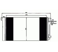 NRF B.V. Condensador, aire acondicionado para VOLKSWAGEN: Transporter (Ref: 35622)