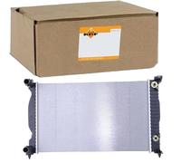 NRF Radiador refrigeración del motor para vehículos con radiador combinado agua/aceite Ancho de red 396mm Longitud de red 635mm Profundidad de red 32mm Compatible con AUDI A4 B7 Avant 8ED 50543A