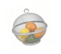 NRVTRE Cesta de frutas de malla metálica con, cuencos de hierro de 28 cm / 11, 02 pulgadas para encimera de cocina ventilada y almacenamiento de, almacenamiento de frutas