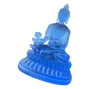 NRVTRE Estatuas de budas de Medicina, Figuras de budas de curaciones, Decoraciones budistas de meditaciones, Adornos de Escritorio, Figuras coleccionables de Regalo de Feng Shui