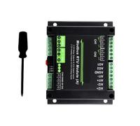NRVTRE Módulo de Entrada y Salida Mixta Modbus RTU con 2 Canales de | Comunicación RS485 con 2 Canales de Salida y 2 Entradas Digitales, Terminales de Tornillo para Gabinetes de Control