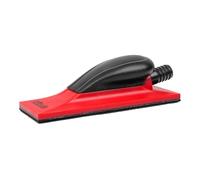 NTools SPO Lijadora manual con succión, 198 x 70 mm | Bloque de lijado manual | Lijado sin polvo: sistema de orificios de aspiración y conexión de manguera ajustable