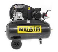 Nuair B2800 /100 CM2 - Compresor de aire eléctrico monofásico de correa - Motor 2 HP - 100 L
