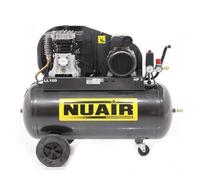 Nuair B2800B/100 CM3 - Compressor de aire eléctrico monofásico de correa - Motor 3 HP - 100 L