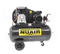 Nuair B3800B/100 CM3 - Compresor de aire eléctrico monofásico de correa - Motor 3 HP - 100 L